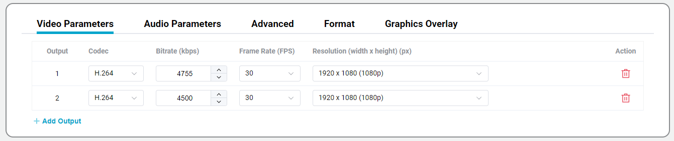 Edit Parameter Details