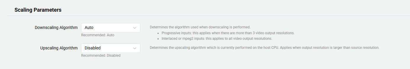 Edit Parameter Details