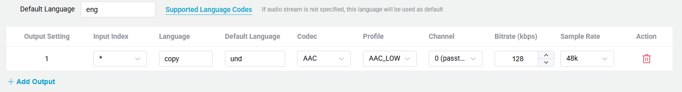 Create Parameter Details