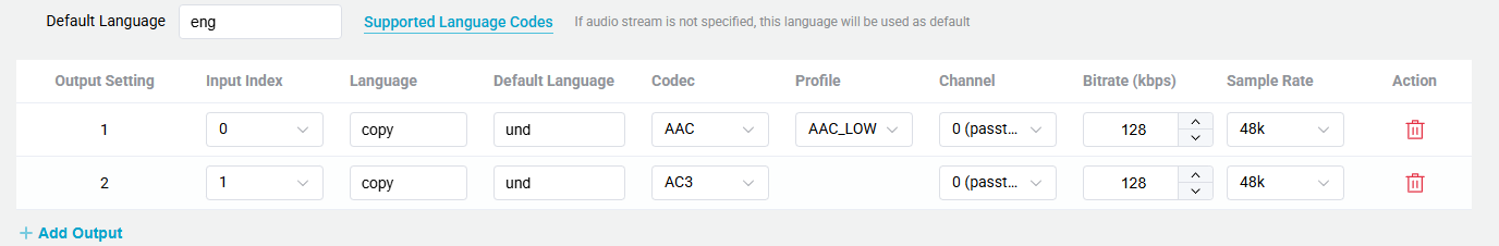 Create Parameter Details