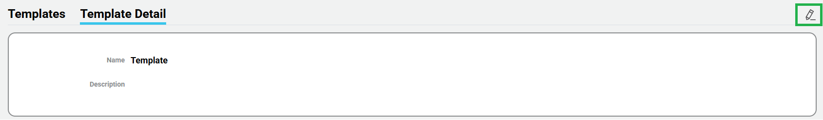 Edit template Option 1