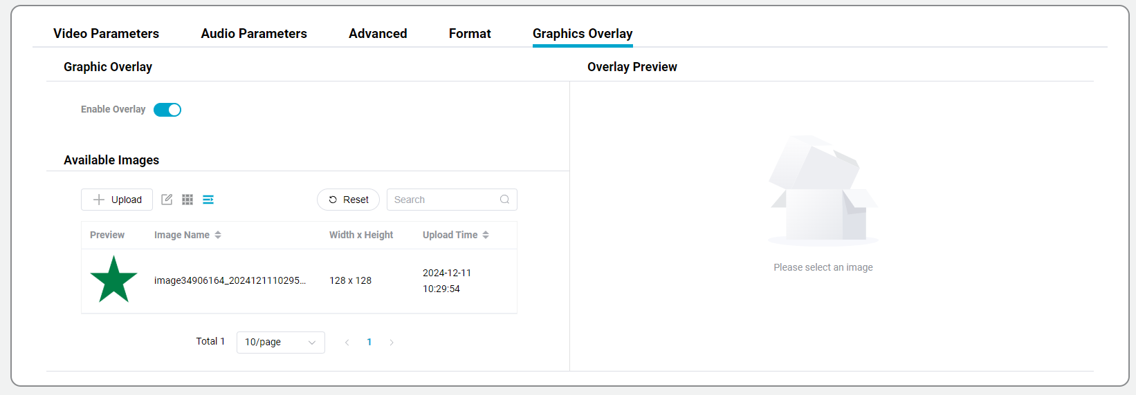Edit Parameter Details