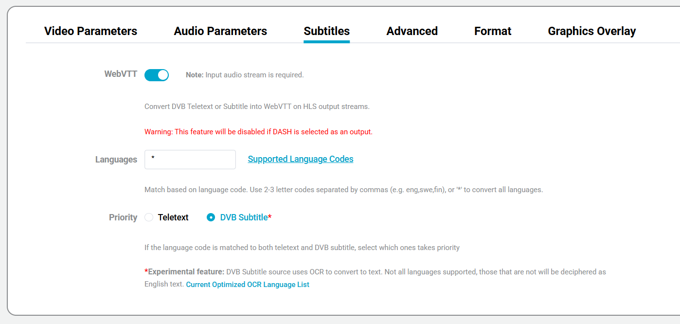 Edit Parameter Details