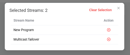 view selected sessions